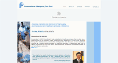 Desktop Screenshot of pharmaforte.com.my